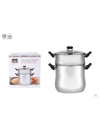 Couscoussier inox - Cuisson parfaite