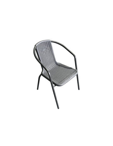 Fauteuil Gemma Gris Anthracite