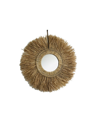 Miroir Rond en Fibre Naturelle D64CM