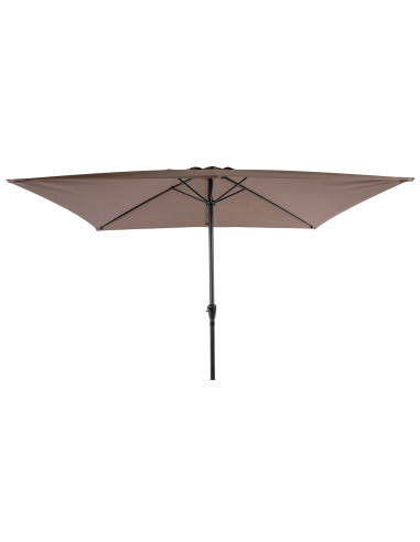 Parasol 2x3m Marron/Aluminium