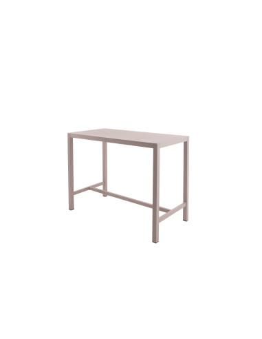 Table Bar Inari Rectangle Muscade Aluminium