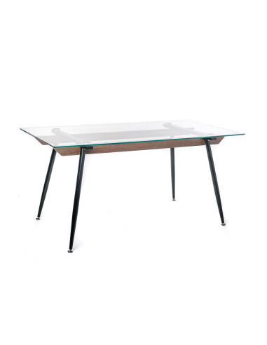 Table Rectangle Plateau Verre 160X80XH75