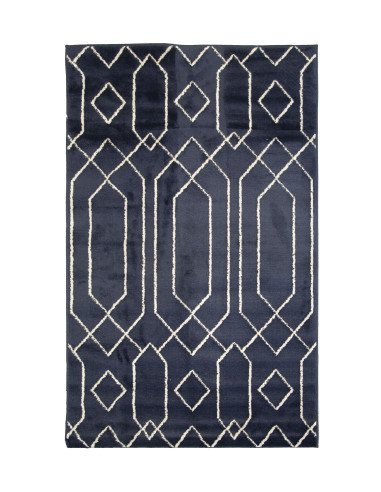 Tapis Bleu Abysse Gold 100X150cm