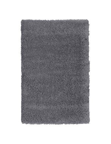 Tapis Microfibre Uni Gris 80x120cm