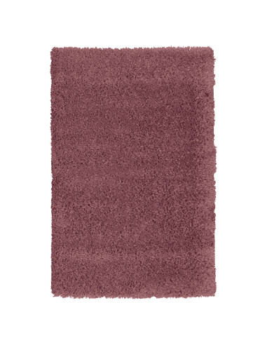 Tapis Microfibre Uni Rose 80x120cm