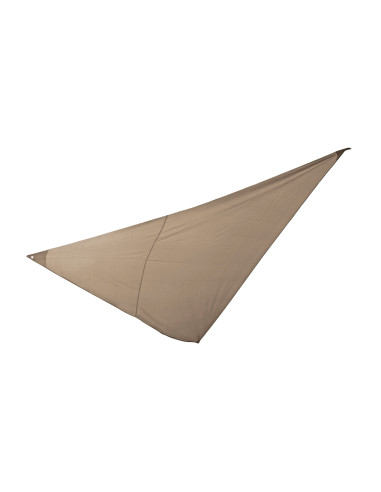 Voile d'Ombrage Triangle 3x3x3m - Taupe