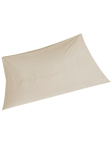 Voile Ombrage Rectangle 3X4M Beige